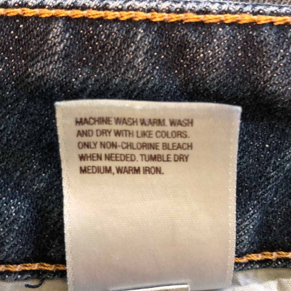Old Navy Bermuda Blue Jeans Shorts Size 16 - Picture 5 of 5